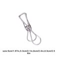 thumbnail image 4 of facefd 20Pcs Clothes Pin Pegs Photo Sealing Clips Windproof Multipurpose Clothing Clamps Hangers Laundry Towel Socks Home Use 5cm, 4 of 5