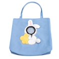 thumbnail image 1 of Bolso de hombro para mascotas, transpirable, ajustable, con apertura elástica, bonito bolso de transporte para mascotas de lona para cachorros y gatos, 1 of 8