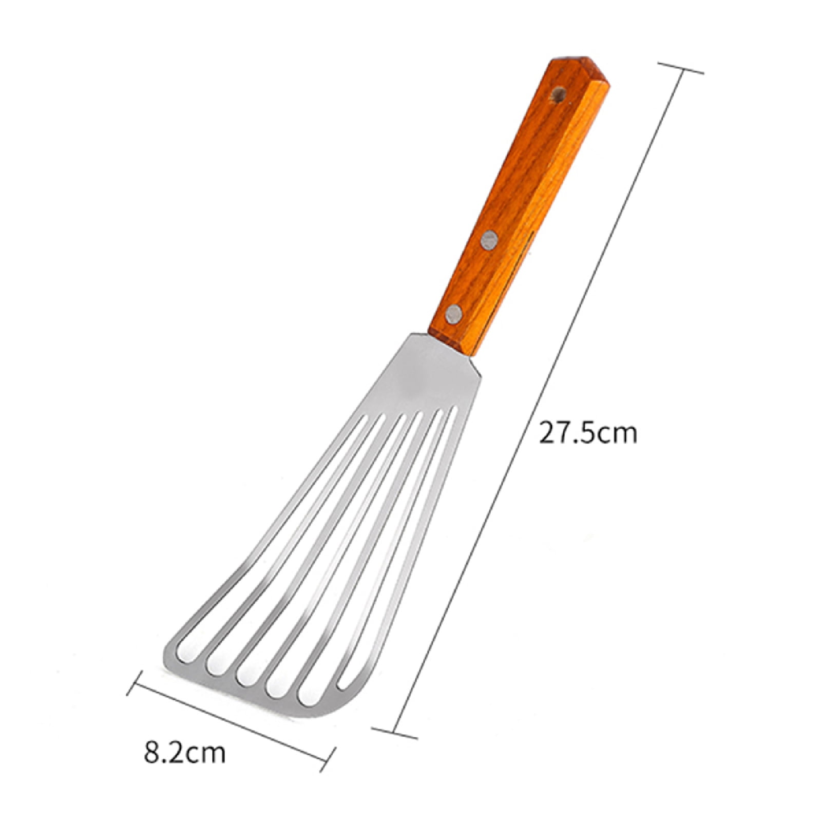 MSE SLOTTED SPATULA TURNER FLIPPER Stainless Steel 18/8 KITCHEN UTENSIL  COOKING