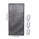 thumbnail image 3 of Lámina Aislante de Aluminio de Doble Cara para Ventanas | Lámina de Protección Solar Reflectante Térmica con 6 Ventosas | Adhesivo Opaco de Privacidad para Terrazas, Patios y Cristales de Automóviles, 3 of 6