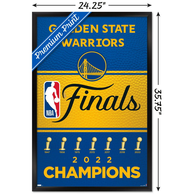 Golden State Warriors 2018 NBA Finals Champions Trophy Pin