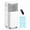 light white, variant on Large Room Evaporative Swamp Cooler, 1800CFM Cooling Fan, 3-Gal Tank, 120° Swing, 15H Timer, 4 Modes & 3 Speeds, Quiet Indoor Cooling
