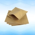 thumbnail image 1 of OULII 200Pcs Kraft Brown Paper Food Bags Oilproof Disposable for Food Packaging, 1 of 8