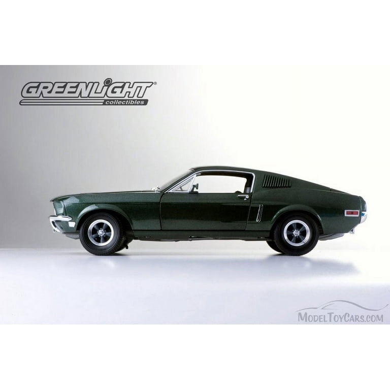 Steve McQueen Bullitt 1968 Ford Mustang GT, Green Steve McQueen Bullitt 1968 Ford Mustang GT, Green