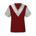 BeAi Women Blouses and Tops Trendy for Work Lace Sleeve Tshirts Shirts