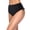 Black, variant on Women Swimwear High Waisted Bikini Bottoms Swim Bottoms Black S