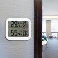 thumbnail image 2 of Termómetro, Termómetro Doméstico, Medidor De Humedad De Temperatura Resistente, Indicador De Temperatura, Para Uso Doméstico En Interiores Bajo Consumo De Energía Mano De Obra Cergrey Temperature Gauge, 2 of 8
