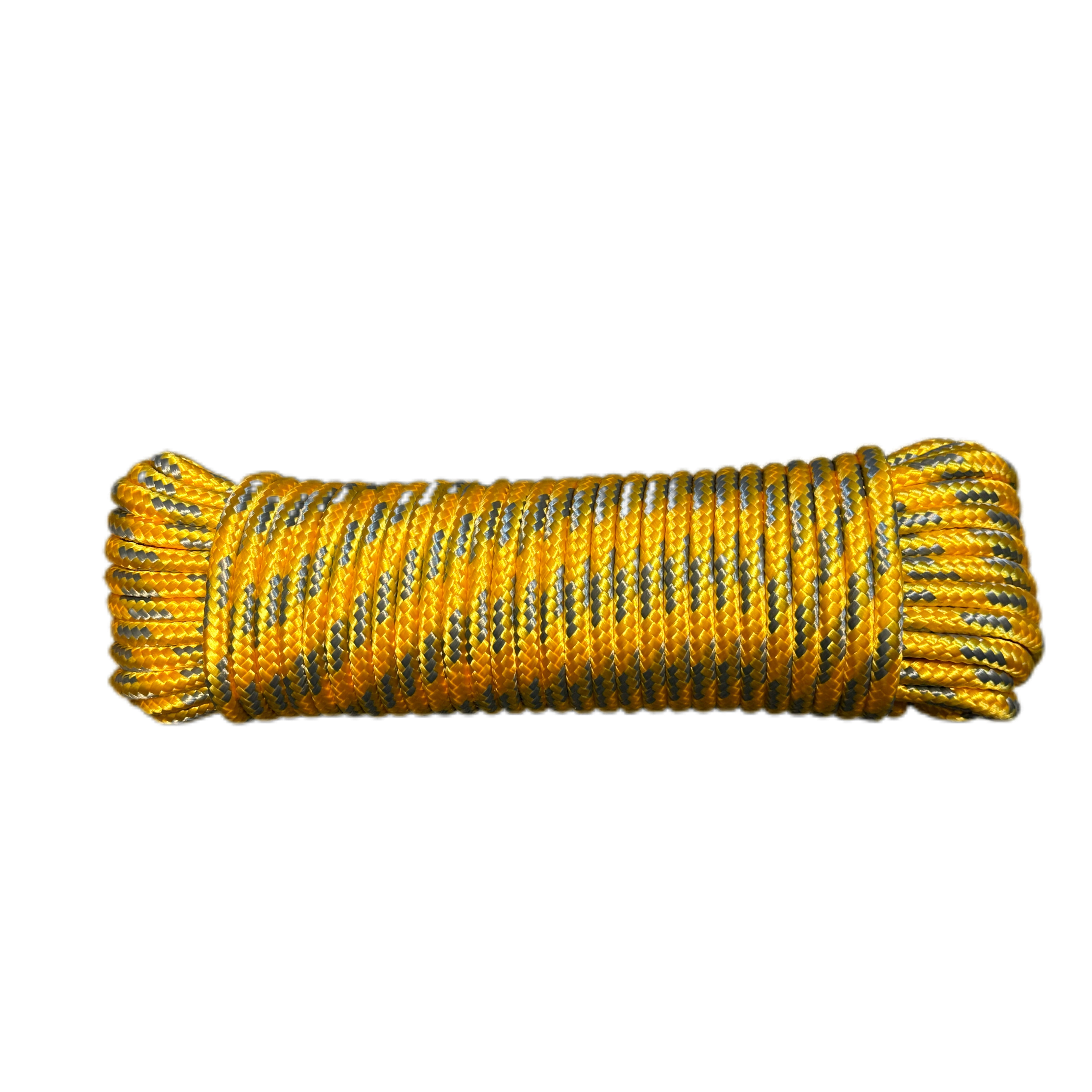 Hyper Tough 1/2 inch x 100 feet  Gold Polypropylene Diamond-Braid Rope