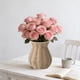 thumbnail image 3 of Jarrón tejido – Portaflores hechos a mano | Decoración del salón, exposición de flores secas, centro de mesa, utilería fotográfica | Acento decorativo | Oficios naturales, 3 of 5
