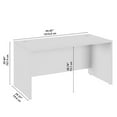 thumbnail image 6 of Arrive 60W x 30D Office Desk in Natural Elm - Engineered Wood, 6 of 9