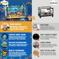 thumbnail image 2 of 725pcs Fish Tank Building Blocks  Lighting Aquarium  Including Ocean Jellyfish  Crab  Fish  Animal Building Toys, 2 of 6