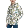 thumbnail image 2 of Goofa Funny Chicken Pattern Hooded Sweatshirt for Youth Trendy youth sweatshirt Casual Hoodie for Boys and Girls-Small, 2 of 6