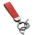 thumbnail image 3 of Car Key Chain Hanging Pendant Simple with D Wrist Strap Gift Key Clip Key Chain Strap for Purse Backpack Red, 3 of 8