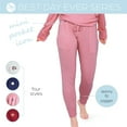thumbnail image 5 of Hello Mello Best Day Ever Lounge Jooggers Lightweight Pajama Pants, Best Day Ever (Women's), 5 of 10