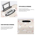 thumbnail image 4 of JUNZAN Beautiful Rabbit Print Washable Luggage Cover - Fashion Suitcase Protector Fits 18-32 Inch Luggage, 4 of 8