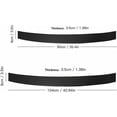 thumbnail image 2 of Universal Fit Rear Bumper Protector Guard, Anti-Scratch Trunk Door Entry Guards With Customizable Length, Car Exterior Accessories (Black/104cm), 2 of 5