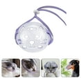 thumbnail image 4 of Shisuyan Portable Grooming Muzzle Transparent Polypropylene Anti-barking 1Set, 4 of 8
