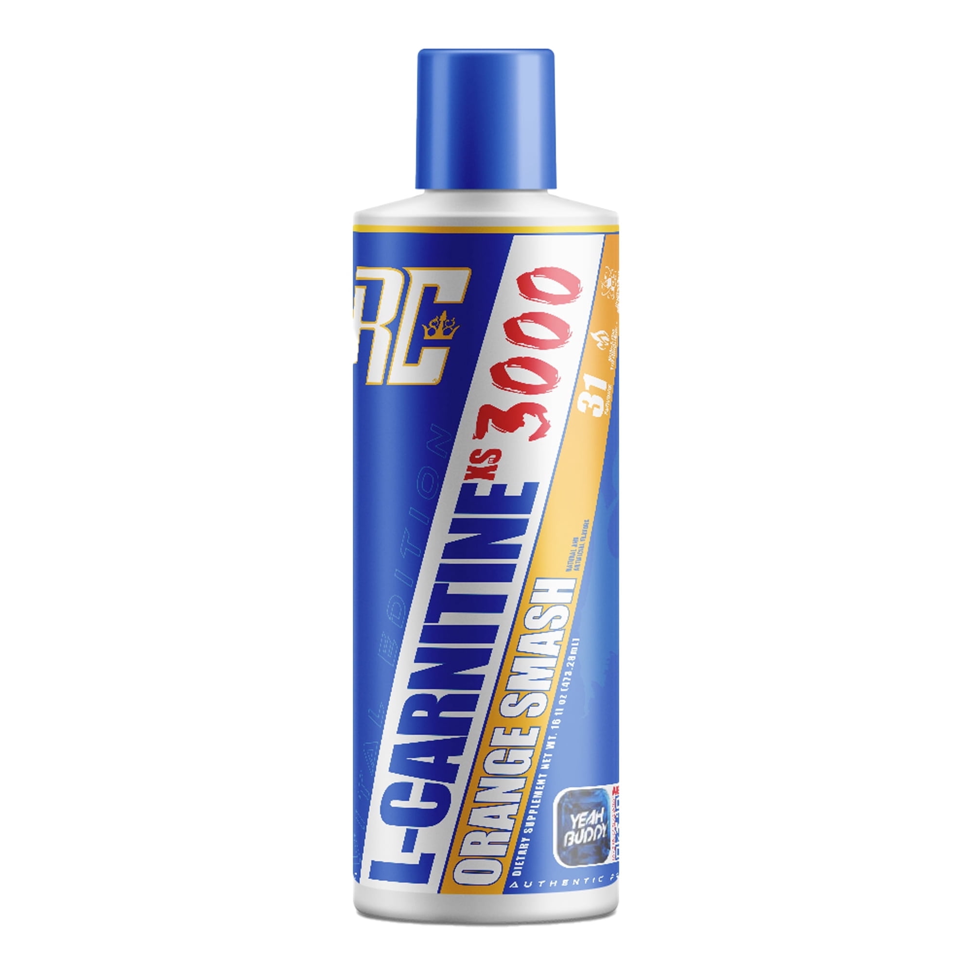 Ronnie Coleman Signature Series L-Carnitine-XS Orange Smash (3,000mg) Fat Burner, 16 FL OZ