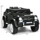 Gymax 12V Licencié Mercedes-Benz Enfants Monter sur les Véhicules Motorisés de Voiture RC W / Tronc Noir – image 2 sur 10