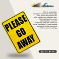 thumbnail image 2 of Please Go Away Metal 8x12 Warning Sign Funny Garage Man Cave Home Office Wall Decor, 2 of 8