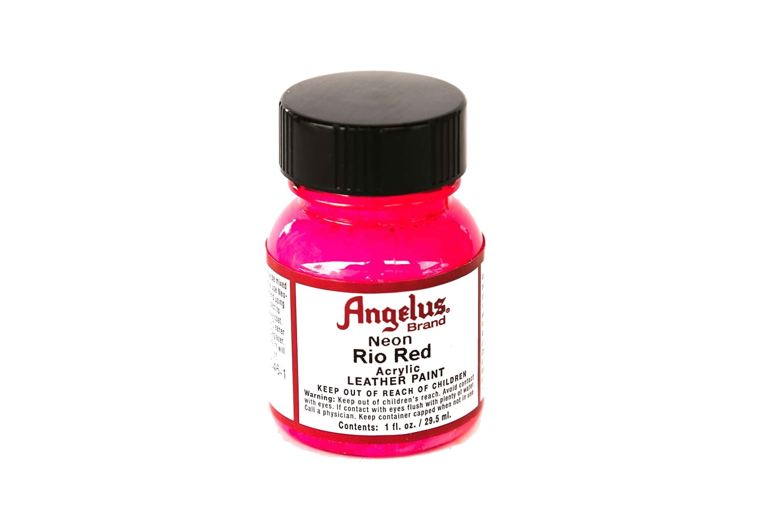 Angelus Brand Acrylic NEON Leather Paint w/Applicator 1 oz