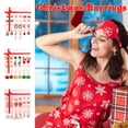 thumbnail image 3 of Kayannuo Back to School 12pcs Christmas Earrings Set Ear Cute Christmas Jewelry For Women New Year Gifts Christmas Gifts For Women, 3 of 3