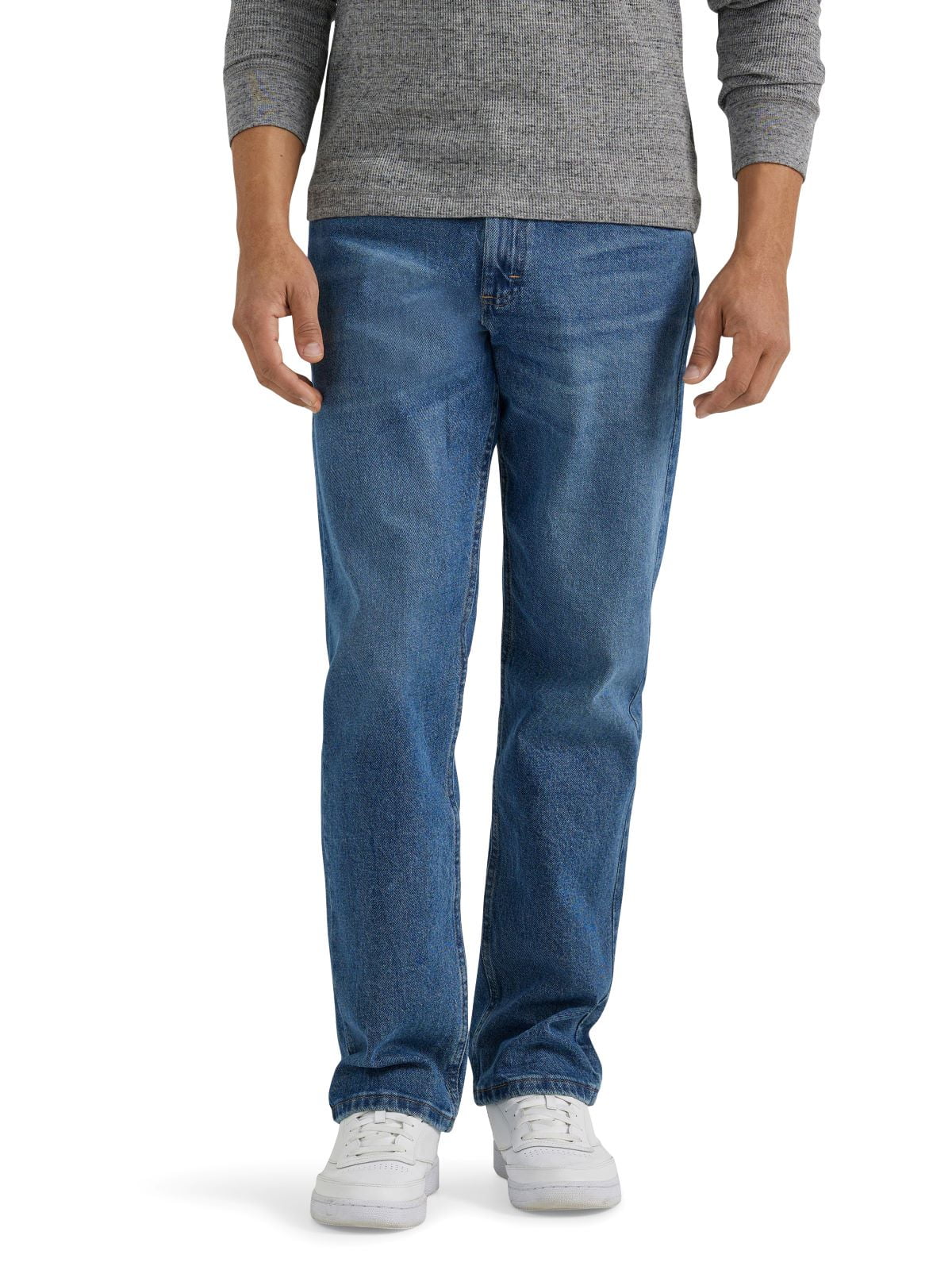 Wrangler Men's and Big Men's Relaxed Fit Jeans with Flex