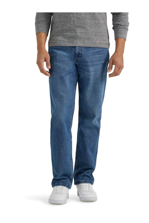 Men's and Big Men's Relaxed Fit Jeans with Flex