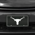 thumbnail image 2 of Texas NCAA Longhorns 12x6 Carbon Fiber Design Metal License Plate Auto Tag, 2 of 8