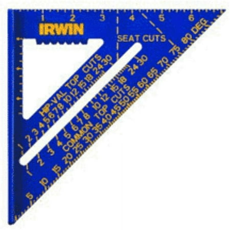 UPC: 0038548995243 | Irwin Hi-Contrast Aluminum Rafter Square