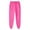 C184/Hot Pink, variant on XIYON Men's Casual Pants Men Autumn Winter Leisure Solid Color Pants Trousers Breathable Loose