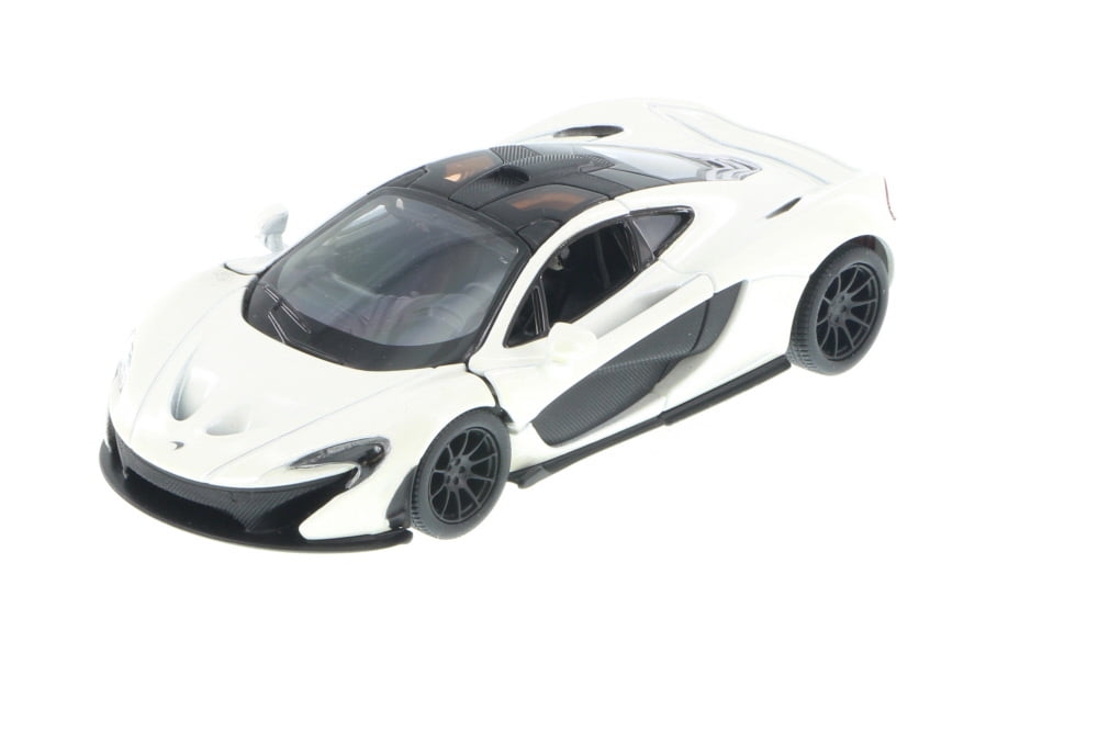 Nouveau kinsmart 5" McLaren P1 Diecast Modèle Jouet Voiture Pull action 1:36 Blanc