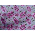 thumbnail image 4 of oneOone Cotton Poplin Fuschia Pink Fabric Florals Sewing Fabric By The Yard Printed Diy Clothing Sewing Supplies 42 Inch Wide-H5W, 4 of 4