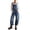 Blue, variant on Jeans for Women Casual Denim Bib Overalls Baggy Barrel Jeans Wide Leg Denim Jumpsuit Mid Rise Boyfriend Harem Pants (Blue S)