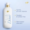 thumbnail image 2 of Gel de baño Dove Ultra Sensitive sin fragancia, 550 ml, 2 of 4