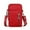 Red, variant on CPNG Small Crossbody Bag Travel Pouch Shoulder Bag for Women - Mini Cell Phone Purses with Crossbody Strap and Wallet - Nylon Arm Bag