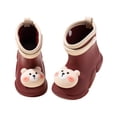 thumbnail image 3 of HAYIMI Rainboots Waterproof Round Toe Adorable Cartoon Bear Kids Rain Boots Boys Girls Lightweight Rain Boots For Preschool And Outdoors Trendy Shoes, 3 of 4