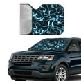 thumbnail image 4 of Bingfone Lightning Car Windshield Sun Shade Protector Keep Your Vehicle Cool Sun Shield Visor Cover Foldable for Car Truck SUV-Small, 4 of 8
