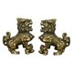 thumbnail image 4 of 2pcs Lion Statue Decor Copper Lion Adornment Home Office Desktop Ornament HOMEMAXS 13904959-MX, 4 of 6