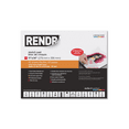 thumbnail image 5 of RENDR No Show Thru Sketch Pads for Drawing, Dual Sided Bleedproof, 11" x 14", Acid & Lignin Free, 80 Perforated pages, All Media, Heavy Weight 180 GSM, 5 of 7