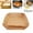 30pc, variant on WUXIAB 7.9-Inch Square Air Fryer Accessories: Natural Unbleached Food-Grade Liners, Oil-Absorbing Paper, Non-Stick Disposable Liners, Pre-Cut Parchment Paper For Medium To Large Air Fryers