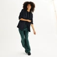 thumbnail image 4 of Women's FLX Easy Restore Short Sleeve Crewneck Tee Color: Mineral Black Size: LARGE, 4 of 4