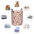 thumbnail image 4 of Fotbe Christmas Gnomes Santa Claus Cesto de Ropa con Asas, Cesto Impermeable de Gran Capacidad, Bolsa de Lavado para Dormitorio, Cesto de Ropa con Ruedas y Asas-Medium, 4 of 6
