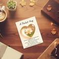 thumbnail image 2 of Pocket Hug Gem Valentines Day Cards Pocket Hug Token A Little Pocket Hug Long Distance Relationship Gift Good Luck Gifts Valentines Day Gifts Bulk Heart Gifts, 2 of 5