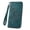 PEACOCK-BLUE, variant on Slim Credit Card Wallet RFID Wallet For Women, Ladies Mini Purse with Card Slots and ID Window