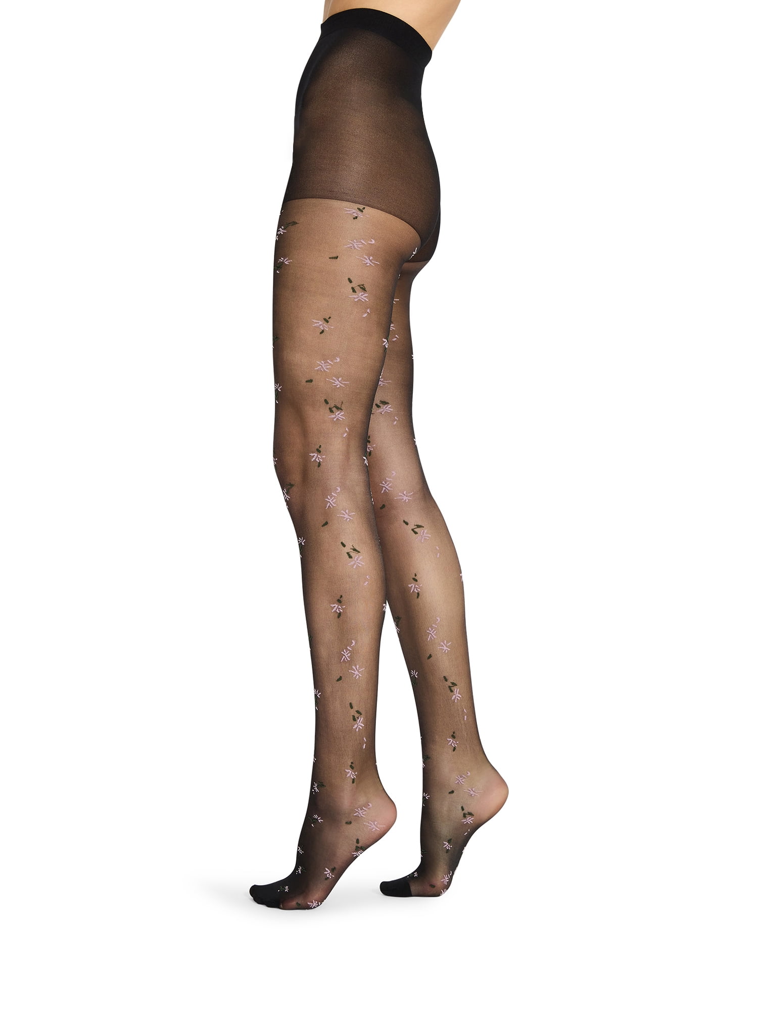 Madden NYC Women’s Ditsy Floral Jacquard Tight, 2-Pack, Sizes S-XL