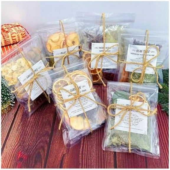 Simmer Pot Potpourri, Set of 6 Stovetop Potpourri with Natural Ingredients, Simmering Potpourri for Home Fragrance, Odor Removal, Holiday, Relaxing, Housewarming Gift$$Home Decor, Kitchen, & Other