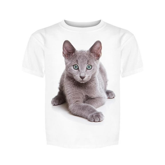 Amazed Russian Cat Tee Boy's -Image by Shutterstock