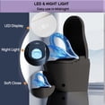 thumbnail image 4 of Tankless Modern Smart Toilet with Heated Seat,Warm Water and Dry,Auto Open/Close, 4 of 12