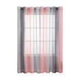 thumbnail image 4 of Cortina de ventana transparente con bolsillo para varilla, cortina de hilo, decoración elegante de estilo rústico. polvoriento un rosa, 4 of 9